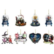 The Nightmare Before Christmas Halloween Christmas and New Years Decorations Jack and Sally Christmas Tree Ornament